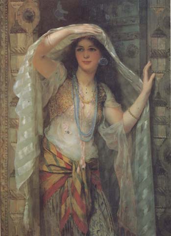 William Clarke Wontner Safe,One of the Three Ladies of Bagdad (mk32)